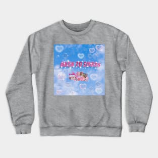 Y2K Pink Nostalgia Crewneck Sweatshirt